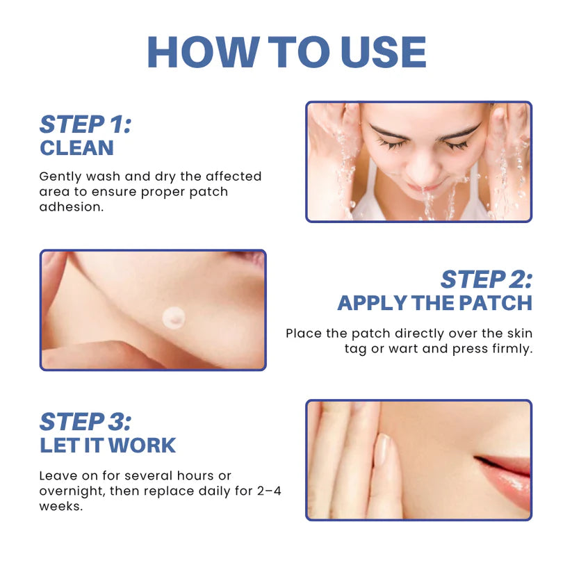 AlcurasĀ® Moles & Warts Removing Skin Tag Patch