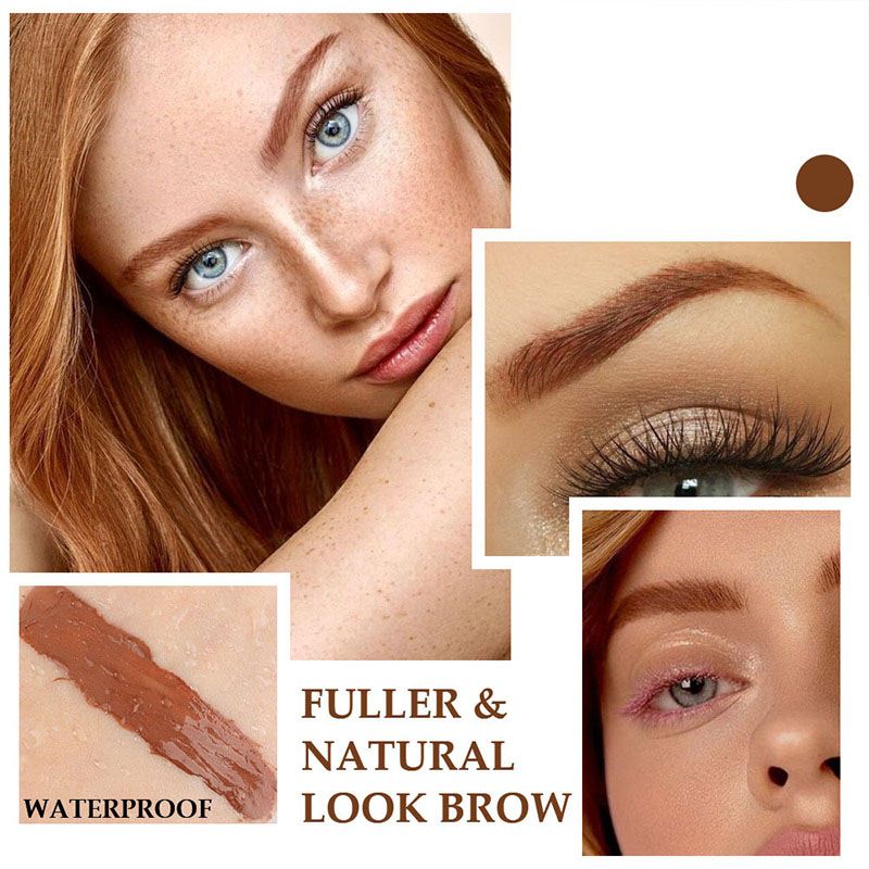⏳LAST DAY BUY 1 GET 1 FREE!!🔥 Fast Tinted Eyebrow Gel with Fibres – Waterproof, Smudge-Proof Brow Definer for Natural Volume✨