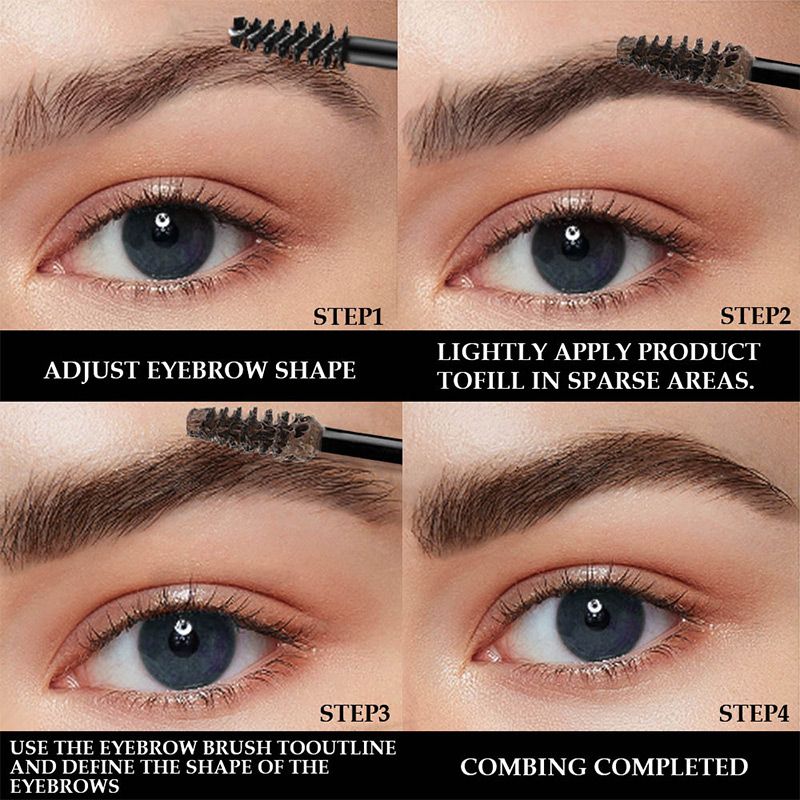 ⏳LAST DAY BUY 1 GET 1 FREE!!🔥 Fast Tinted Eyebrow Gel with Fibres – Waterproof, Smudge-Proof Brow Definer for Natural Volume✨